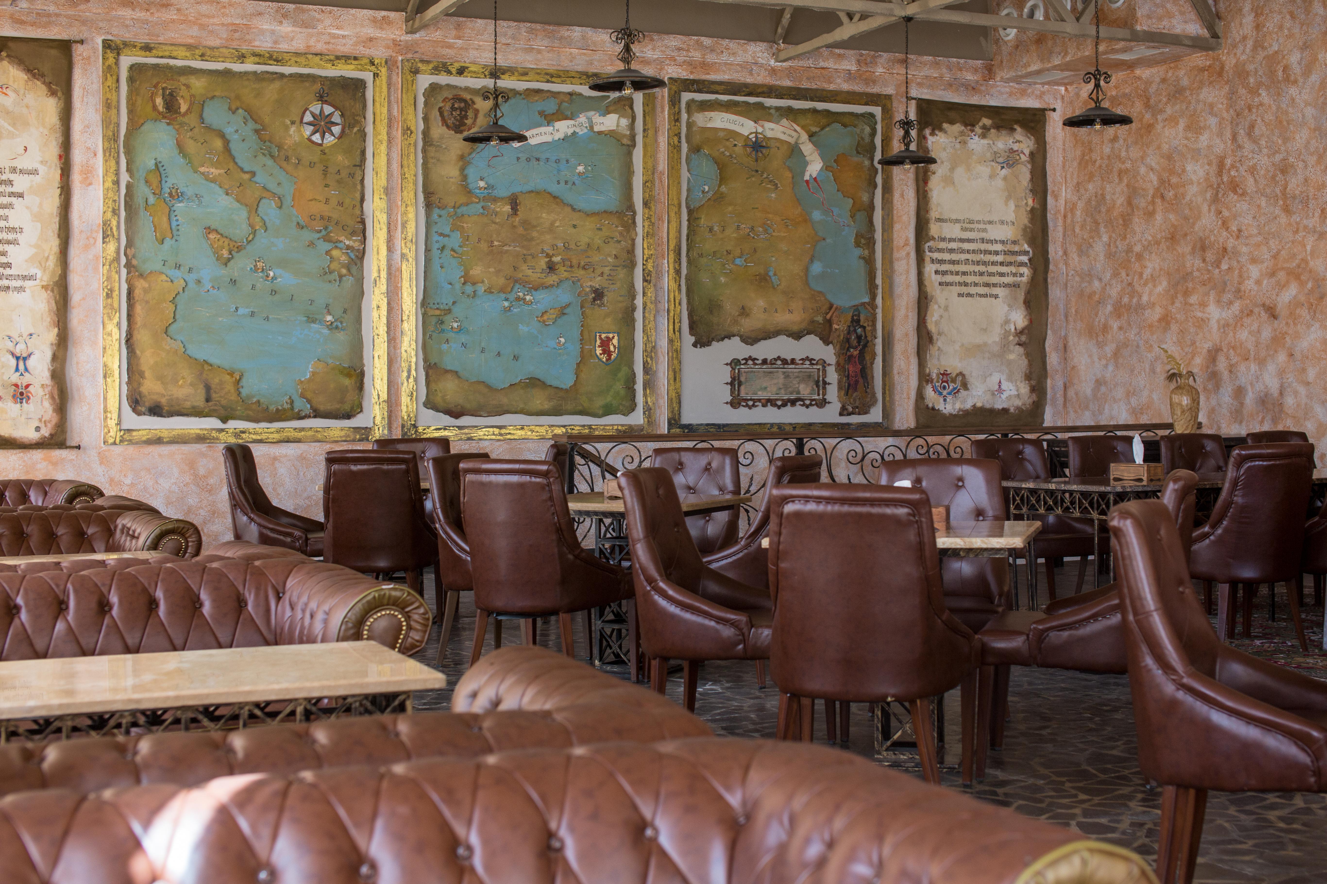 Caucasus Hotel Kasagh エクステリア 写真 Interior of the restaurant